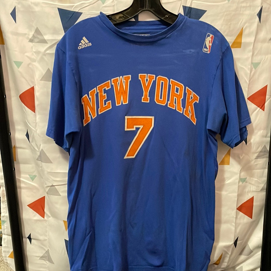 New York Knicks Carmelo Anthony Shirt. Size Medium