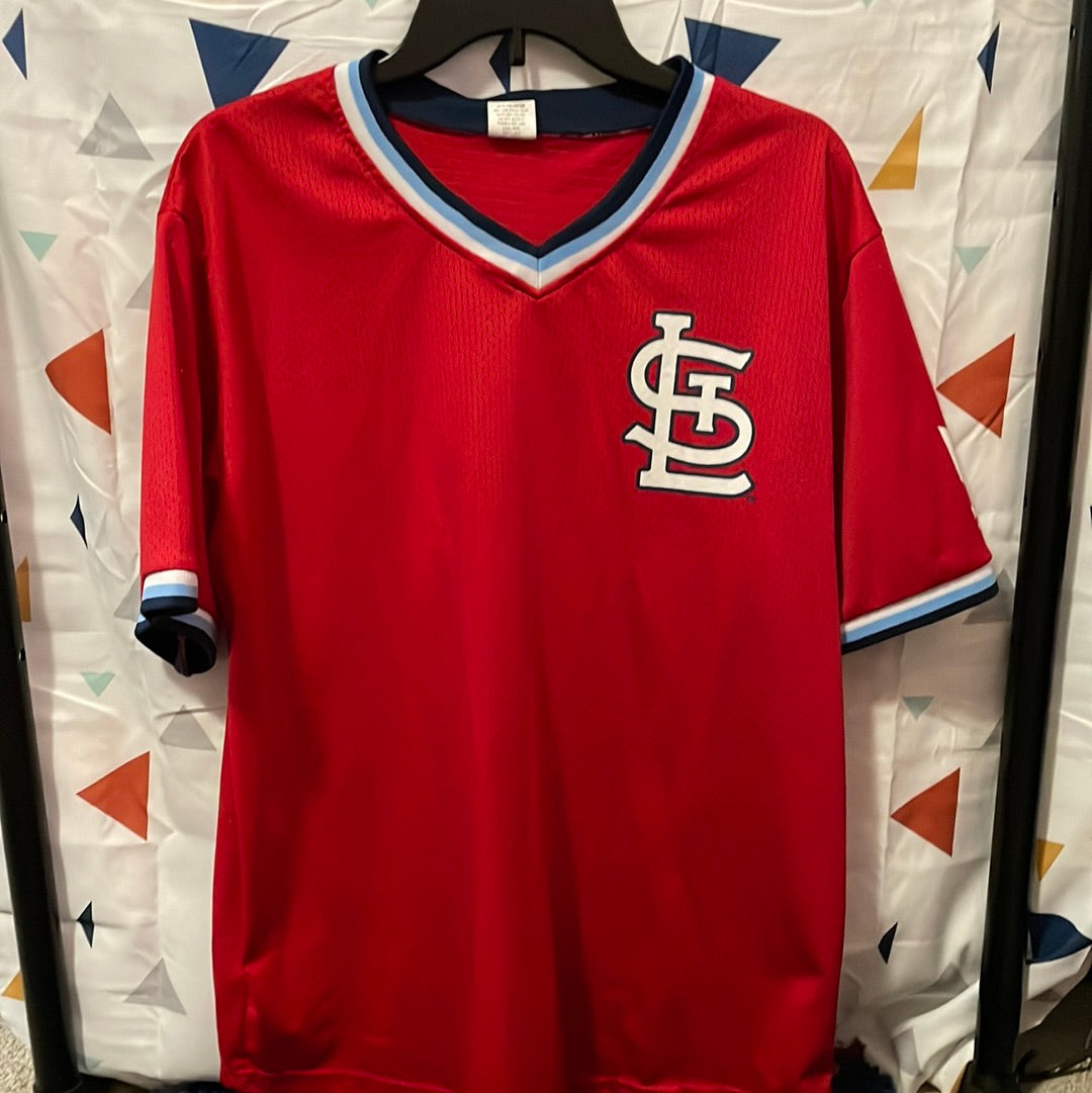 St. Louis Cardinals Maryville College Promo Jersey. Stan “The Man” Musial Size XL