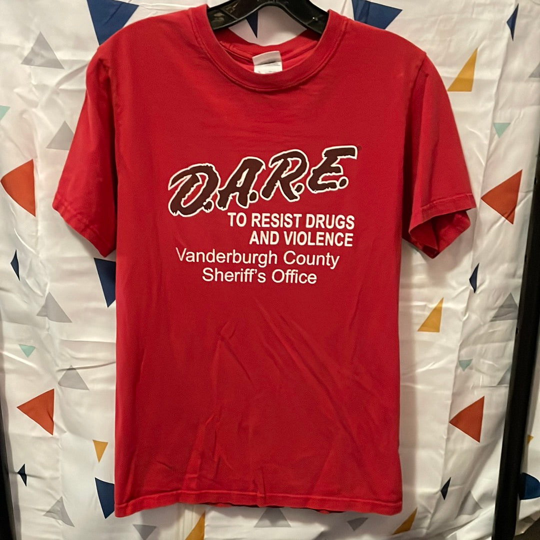 Vanderburgh County D.A.R.E Shirt. Size Small