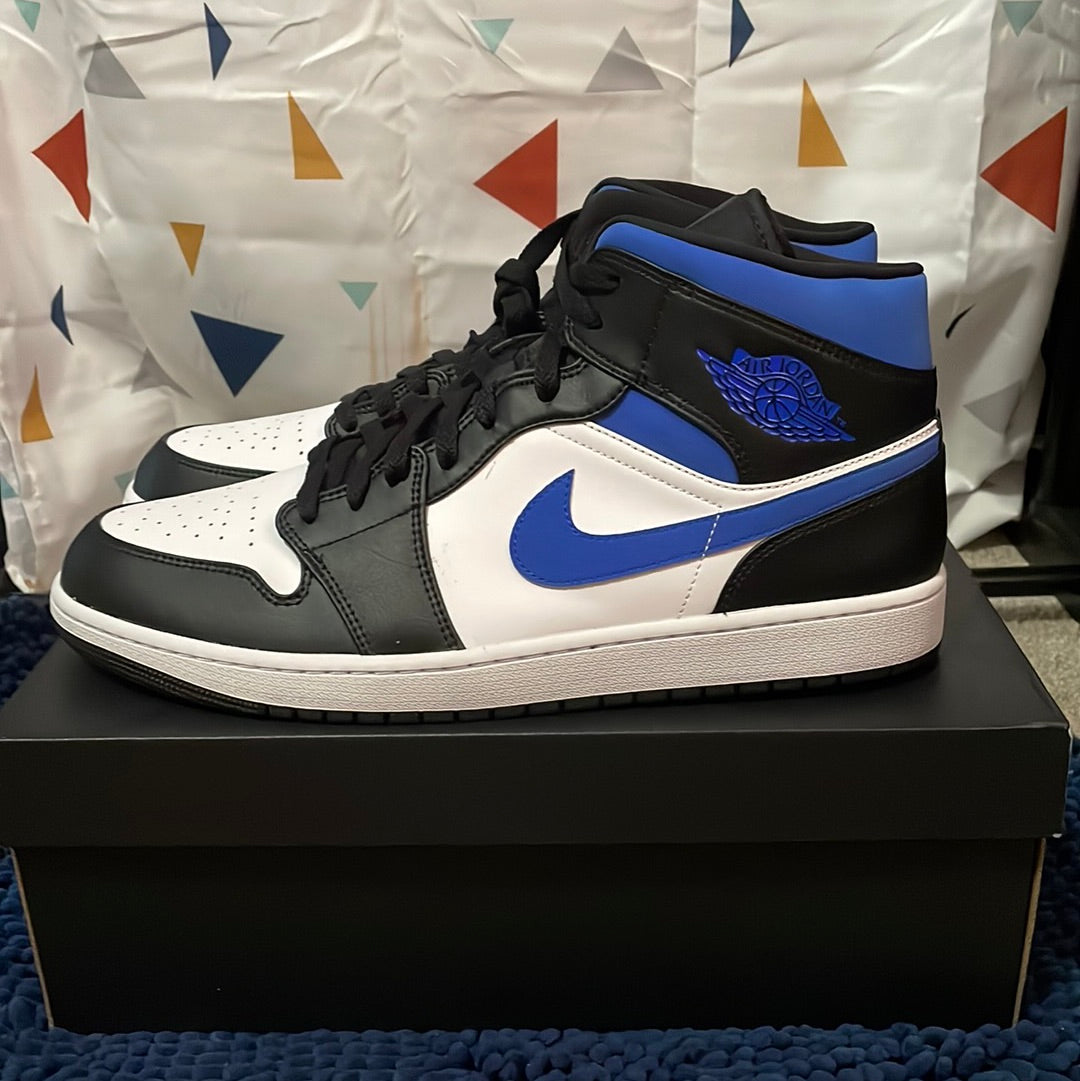 Jordan 1 Mid “Racer Blue” Size 15 DS New In Box