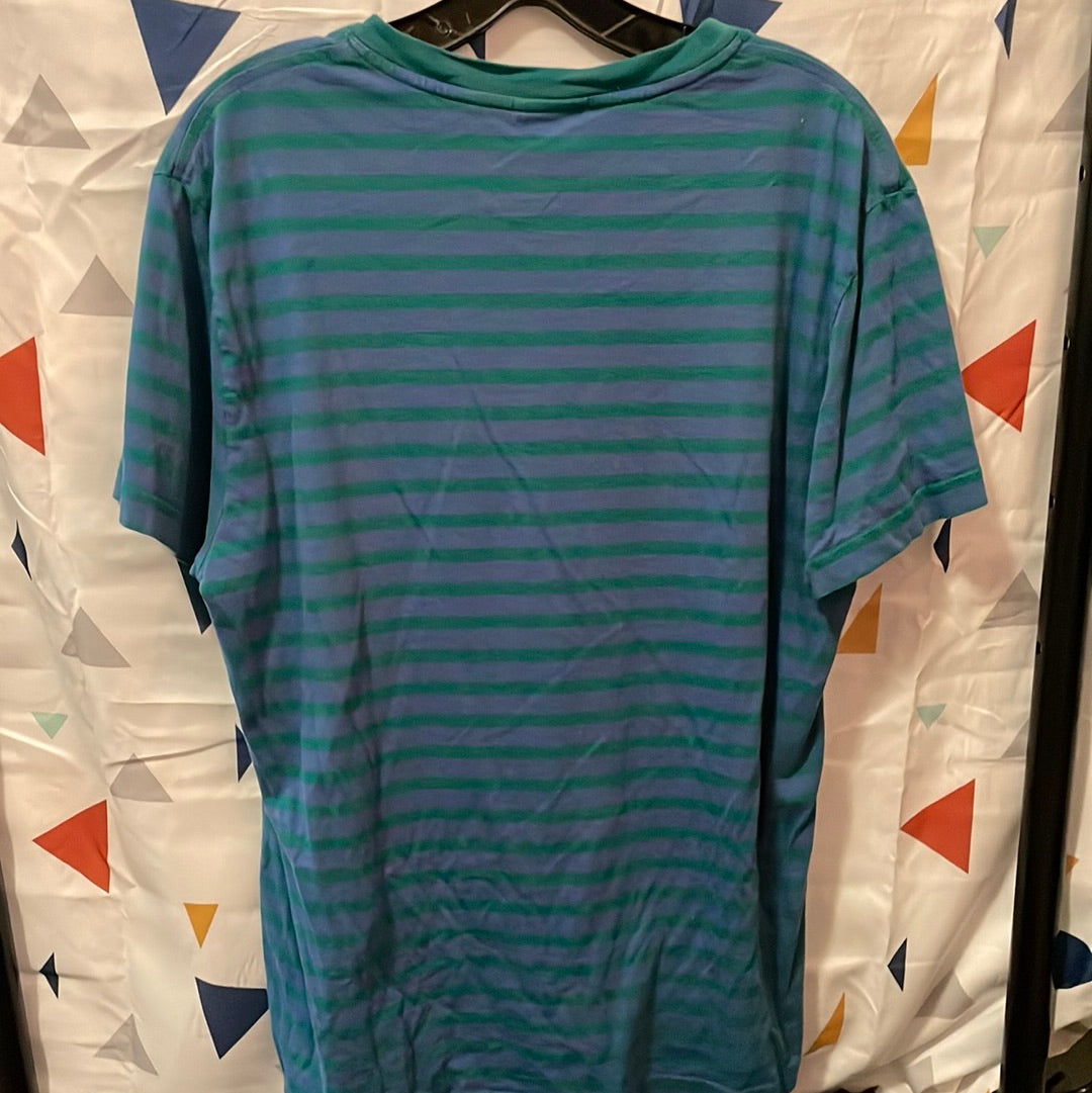 Lacoste V-Neck Tee Size Medium