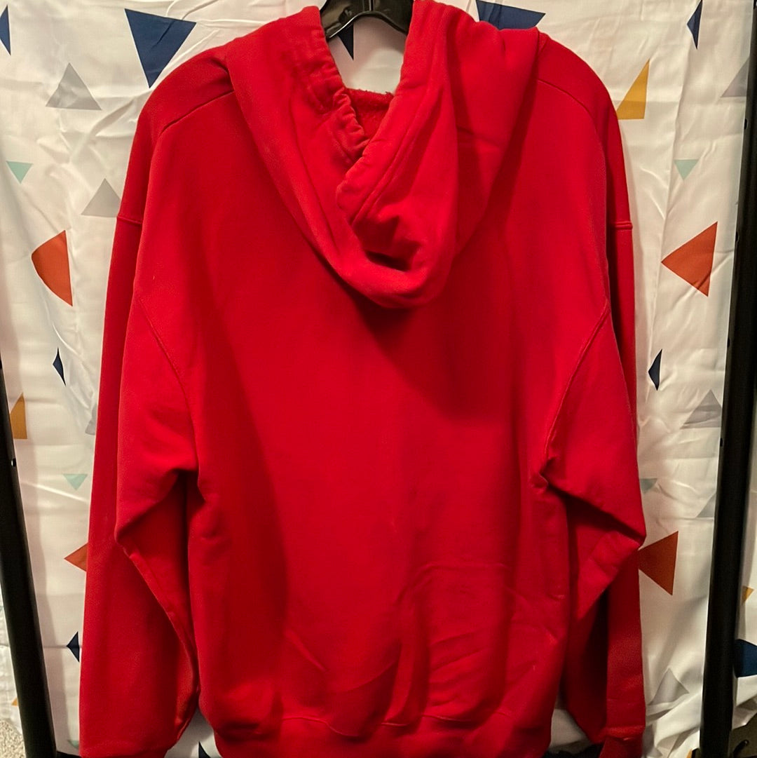 USMC Jerzees Full Zip Hooded Jacket. Size Large