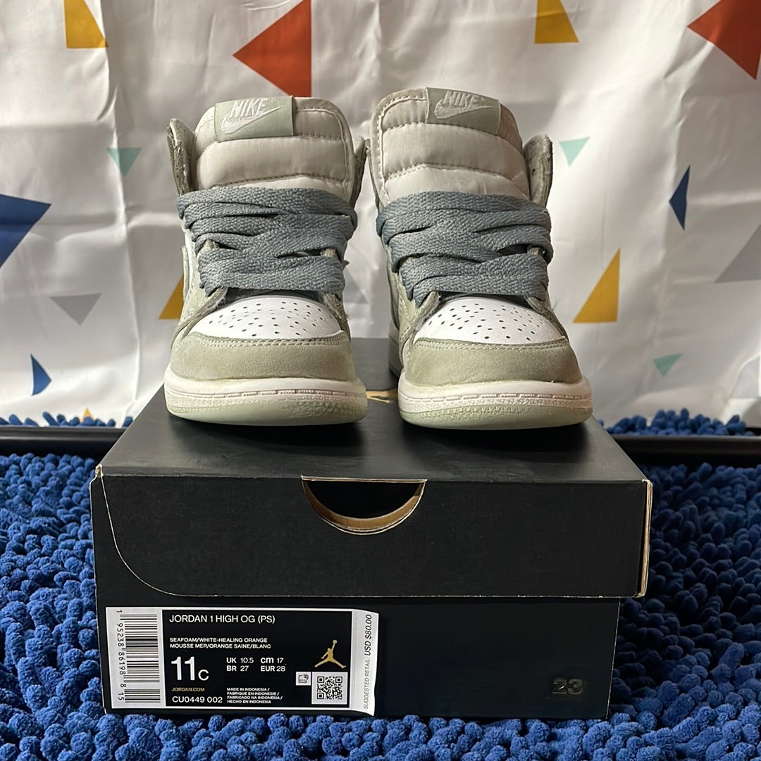 Jordan 1 Hi (Seafoam) Size 11C