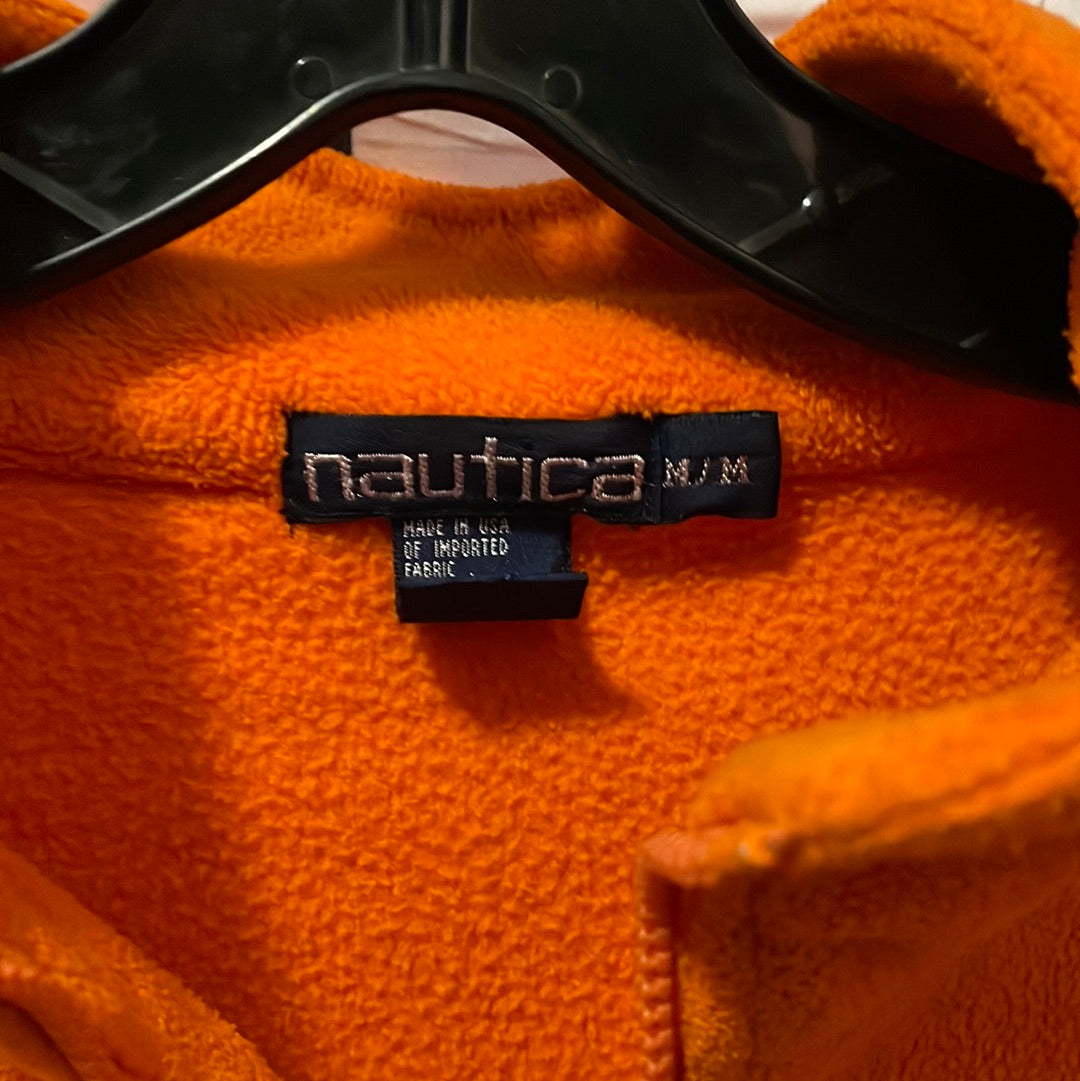 Nautica Fleece Half Zip Pullover. Size Medium