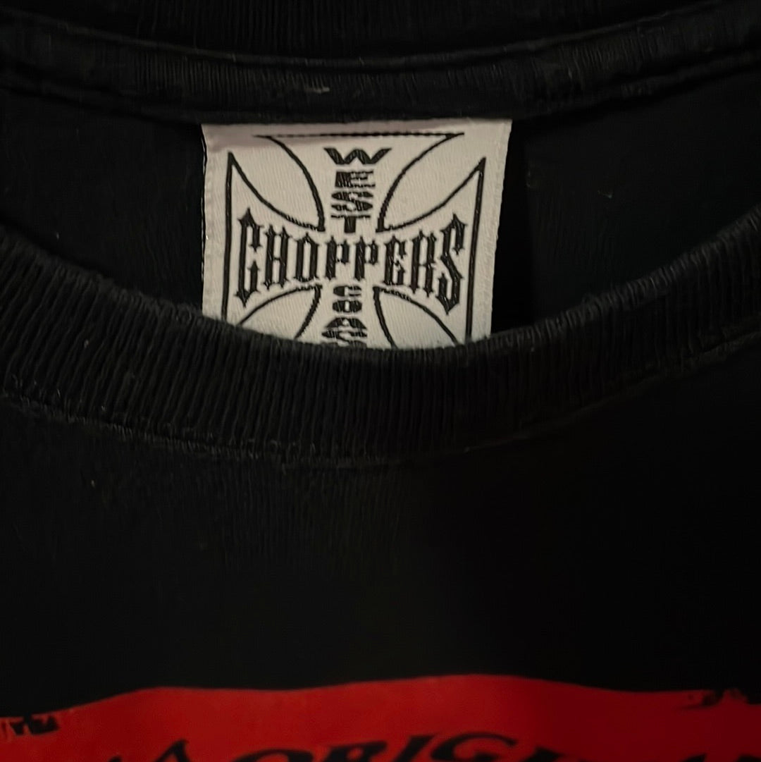 West Coast Choppers Coors Light Shirt Size Large