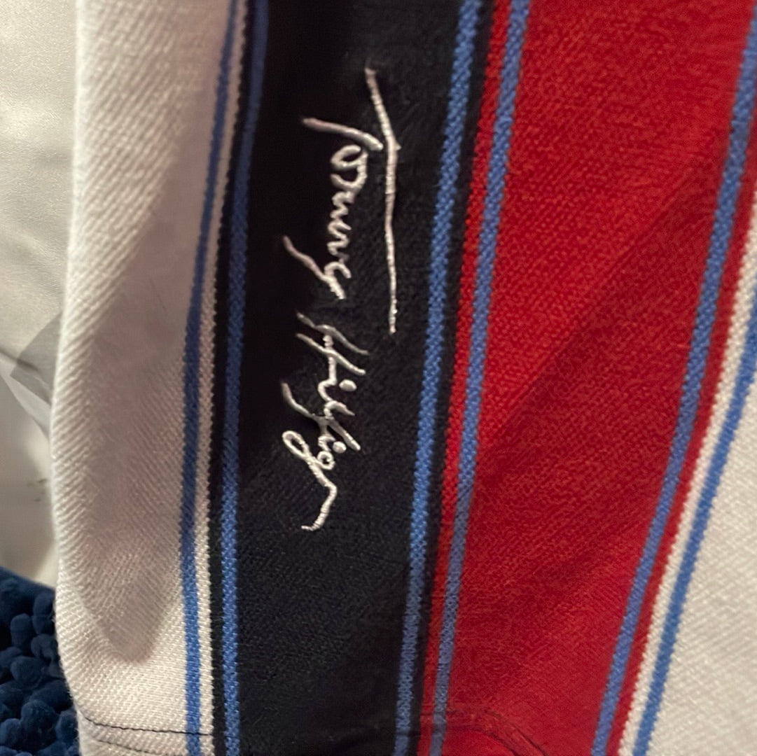 Tommy Hilfiger Signature Collared Shirt Size Large