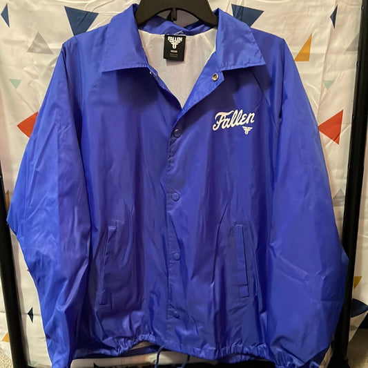 Fallen Skate Coaches Jacket Size Medium