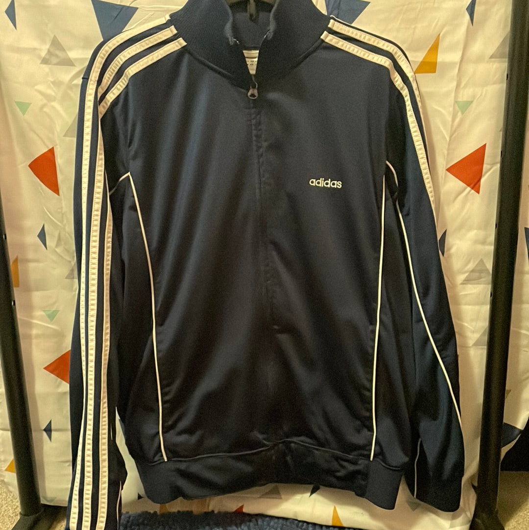 Adidas Full Zip Track Jacket Size Medium